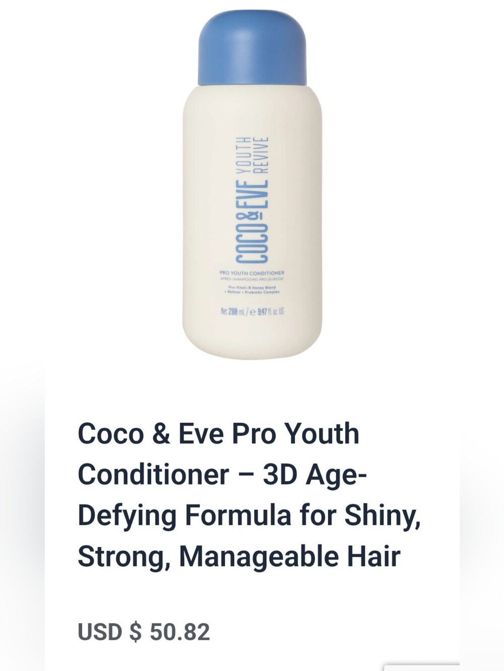 Coco & Eve Pro Youth Conditioner